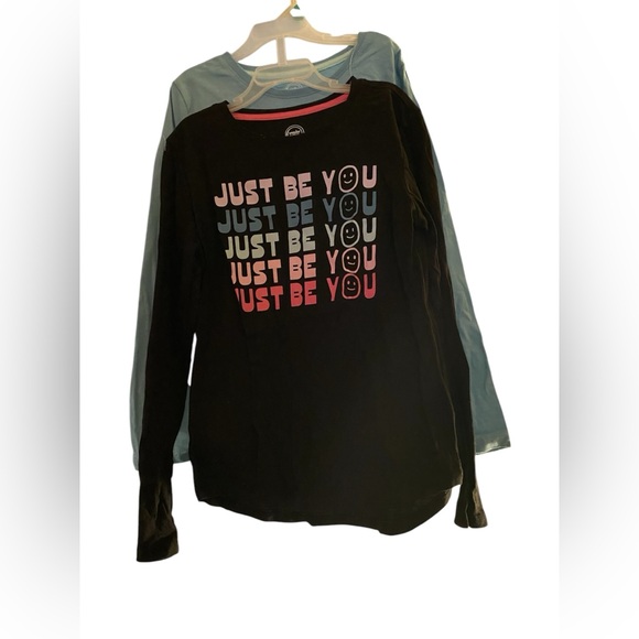 New! Graphic Tee Set - Be Kind/Just Be You- Girls 10/12 - Picture 3 of 6